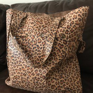 Neiman Marcus Leopard Print Bag